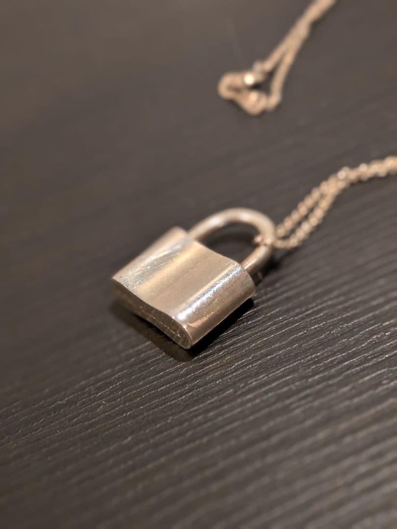oldティファニー カデナ ロックパドロック 南京錠 ネックレス
