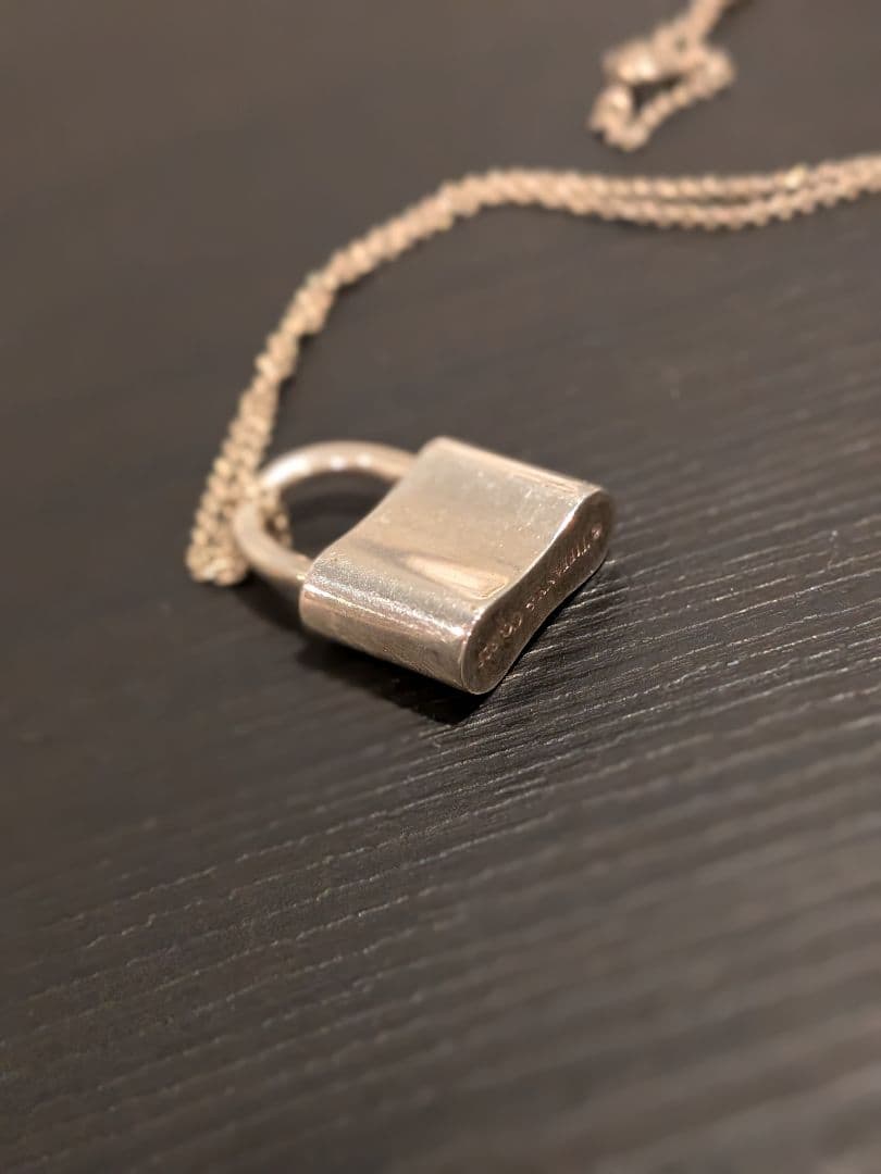 oldティファニー カデナ ロックパドロック 南京錠 ネックレス