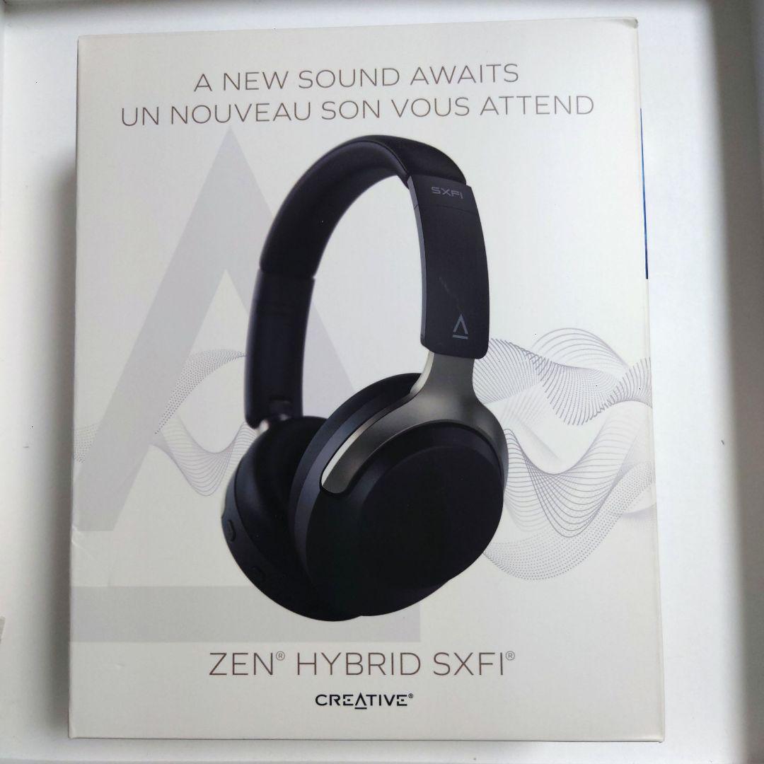 クリエイティブ ゼン ハイブリッド エスエックスエフアイ ワイヤレスヘッドホン黒
