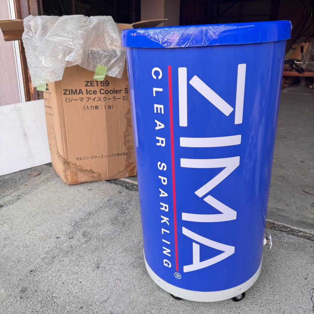 新品未使用　ZIMA　ノベルティ　クーラーボックス　アイスクーラー