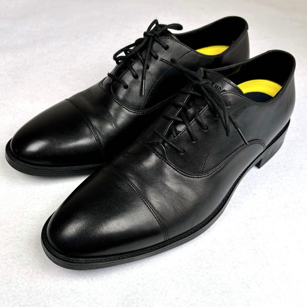 【美品】 COLE HAAN キャップトゥ ストレートチップ 26cm