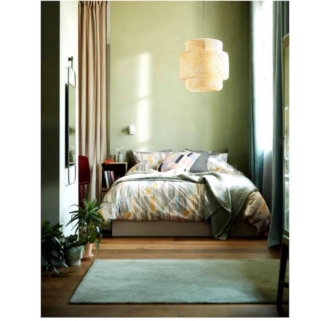 IKEA　SINNERLIG スィネリグ　ライト　照明　竹　バンブー