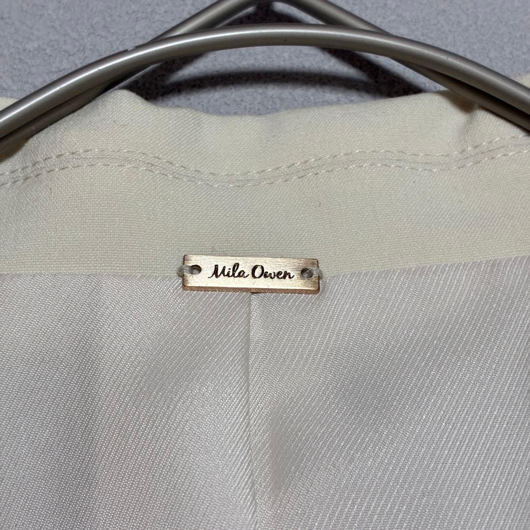 【2025ss✨ 現行】MilaOwen 金釦 ダブルブレストロングブレザー