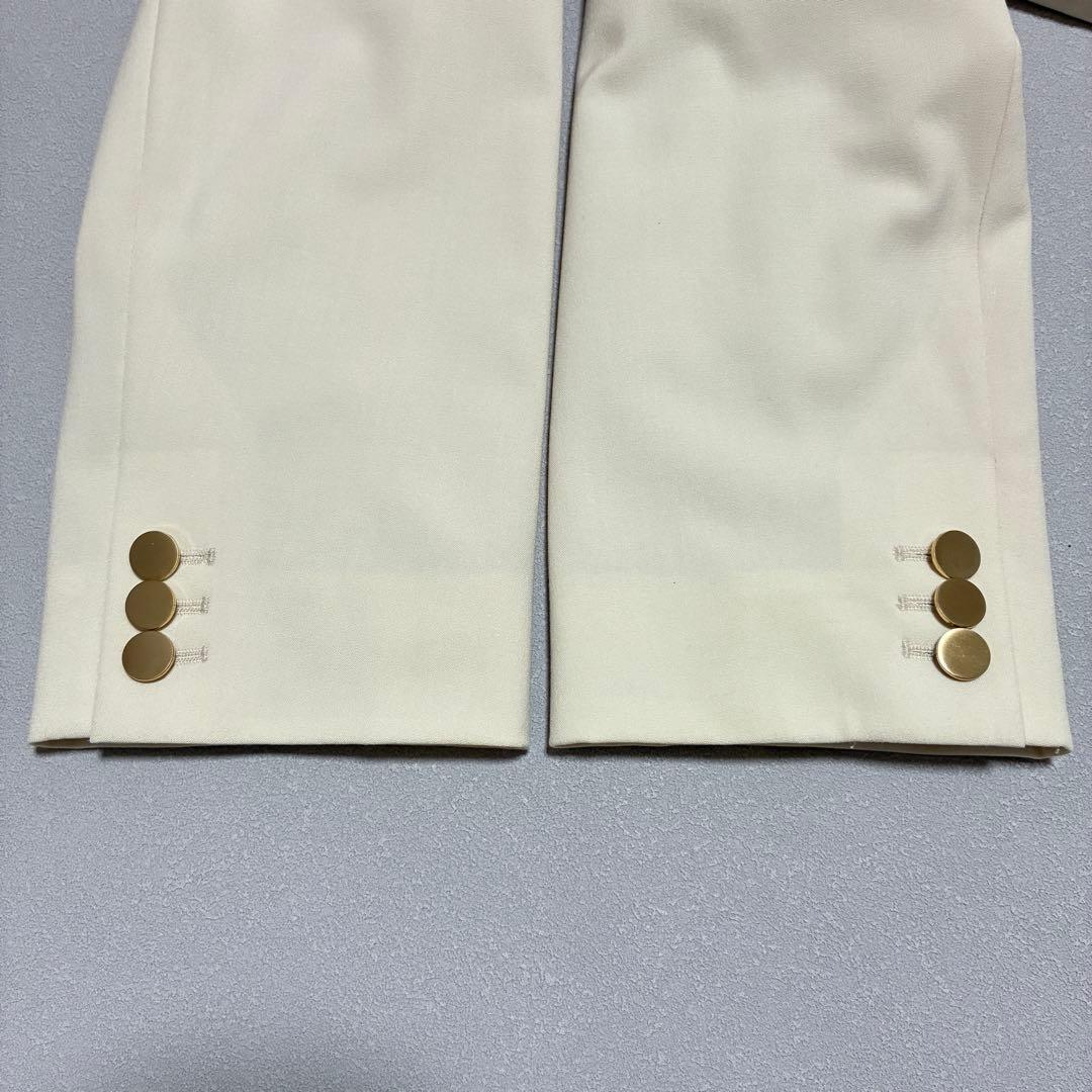 【2025ss✨ 現行】MilaOwen 金釦 ダブルブレストロングブレザー