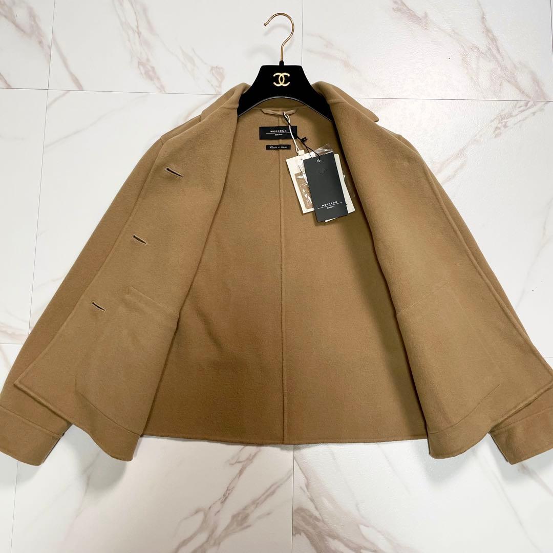 新品タグ付✨マックスマーラ ダブルフェイス クチートアマーノ コート キャメル