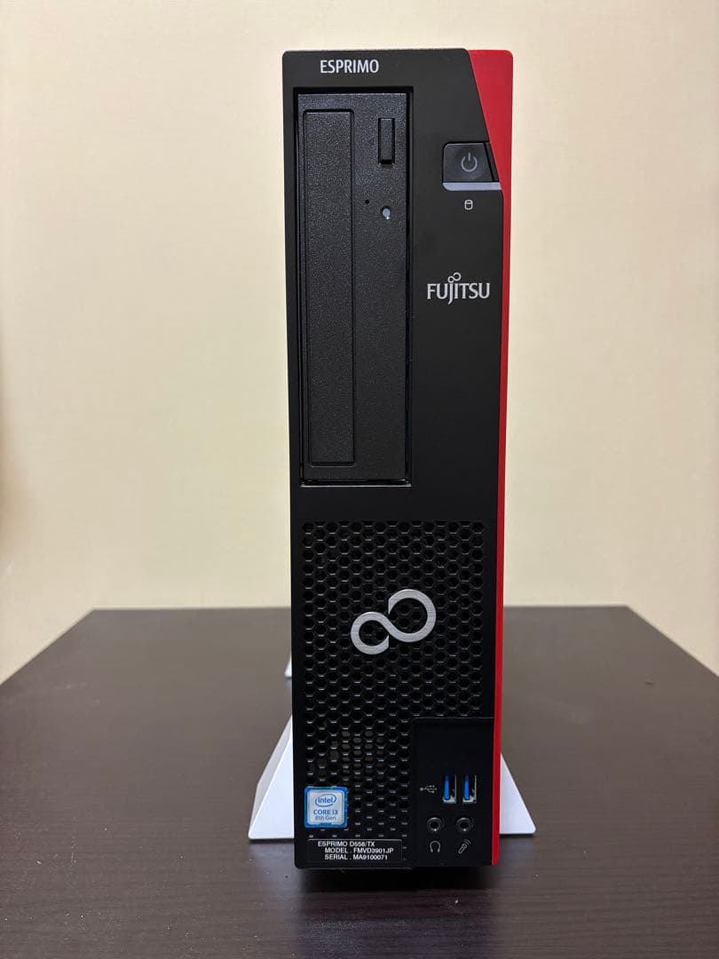 ［SSD新品］ESPRIMO 第8世代D558/TX　Core i3 8100