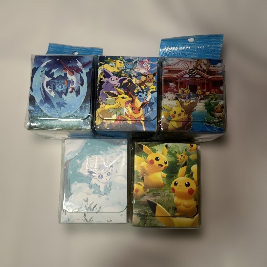 ポケモンカード　デッキケース　デッキシールド　ディスプレイフレーム　セット売り
