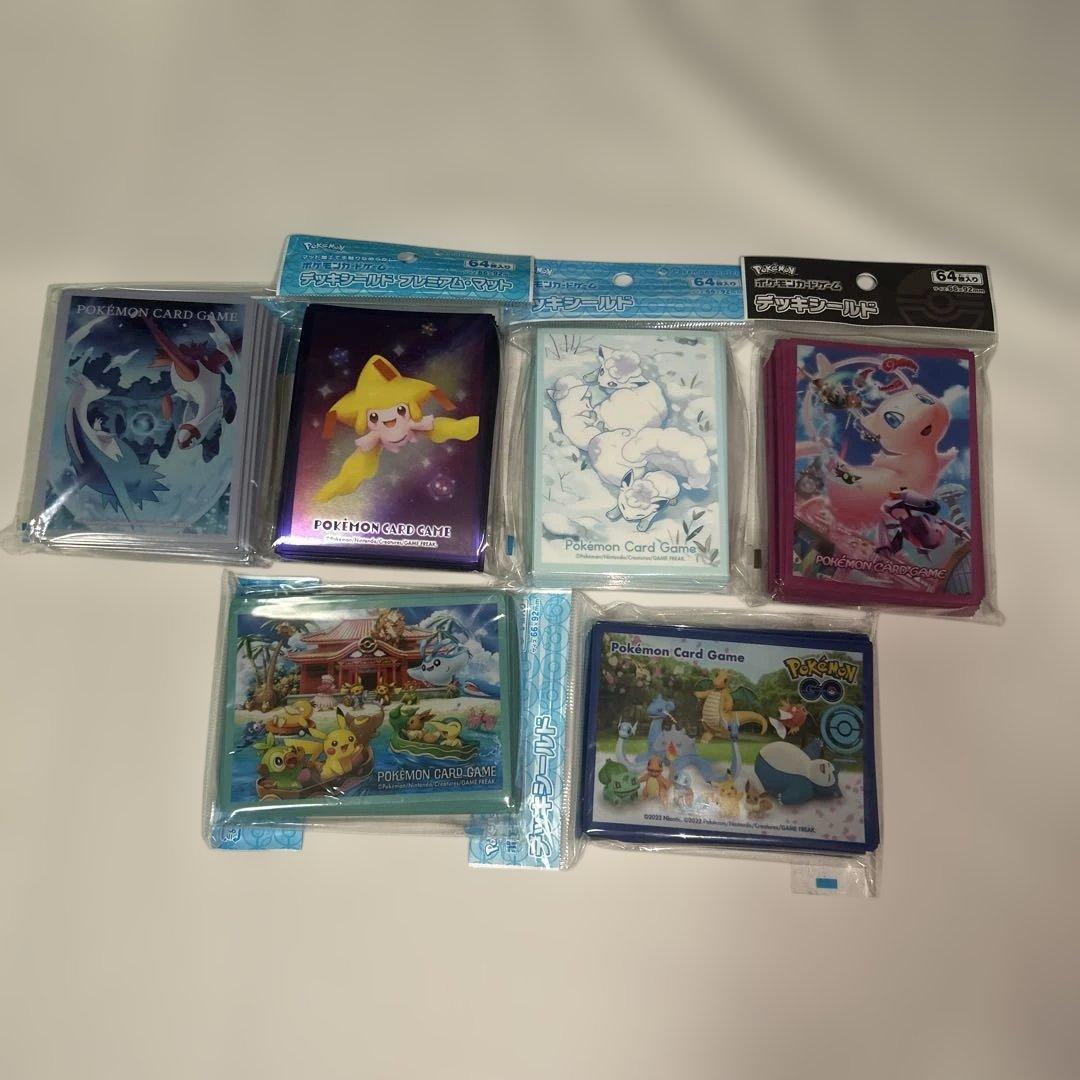 ポケモンカード　デッキケース　デッキシールド　ディスプレイフレーム　セット売り
