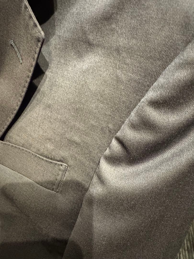 最終　GUCCI濃紺 ビジネススーツ ジャケットとパンツセット　L イタリア50