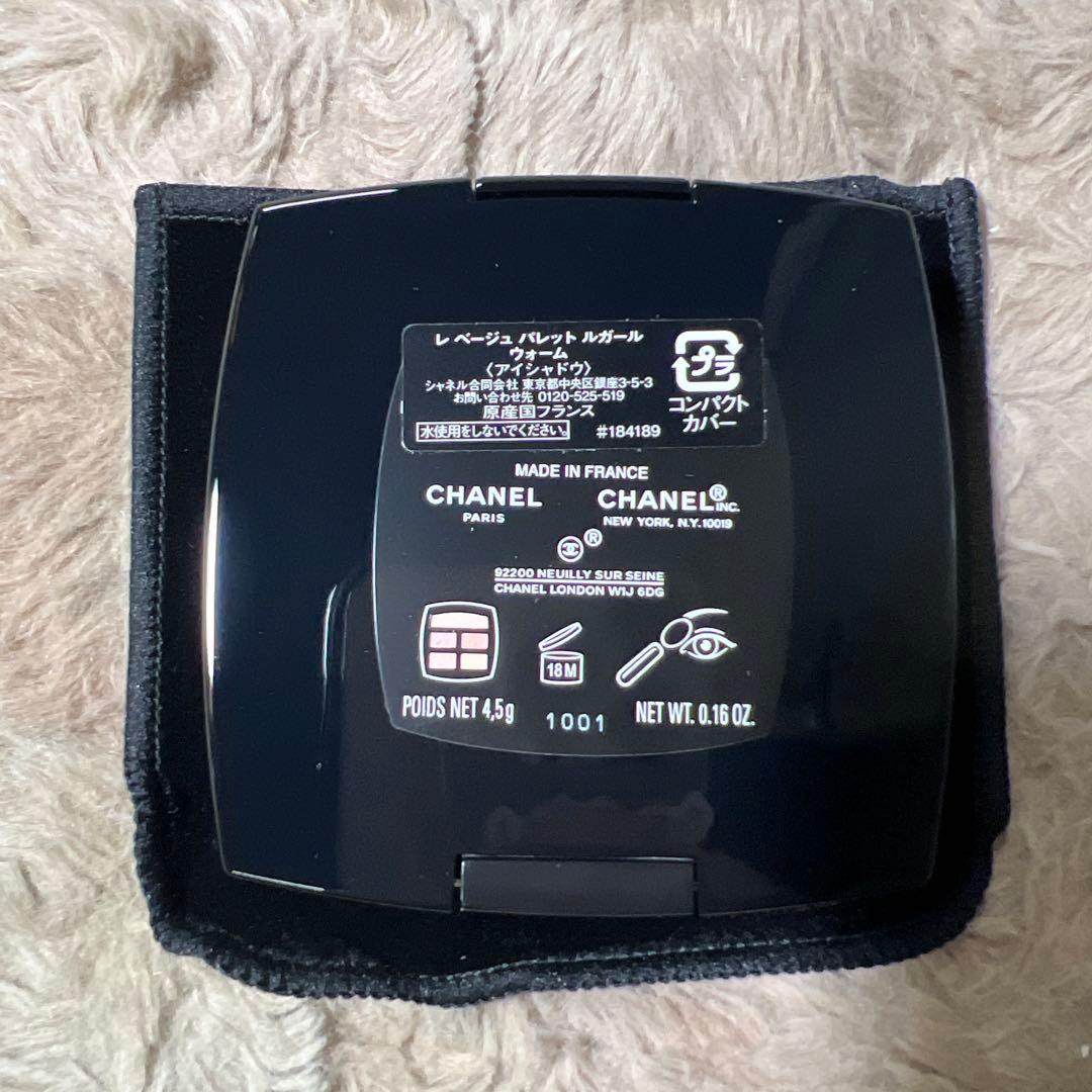 新品　CHANELシャネル レベージュパレットルガール　ウォーム　スカーフ付き