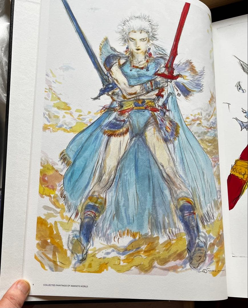 天野喜孝　COLLECTED PAINTING OF AMANO’S WORLD