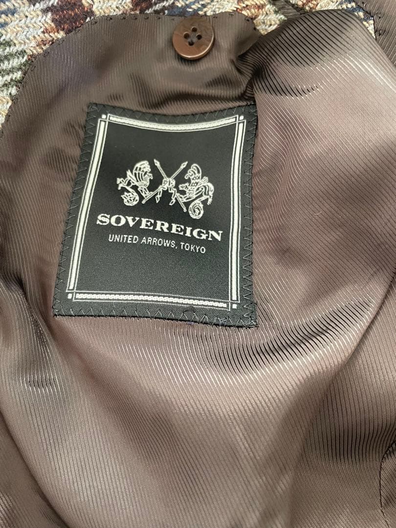 SOVEREIGN UNITED ARROWS ツイード　ジャケット 54日本製