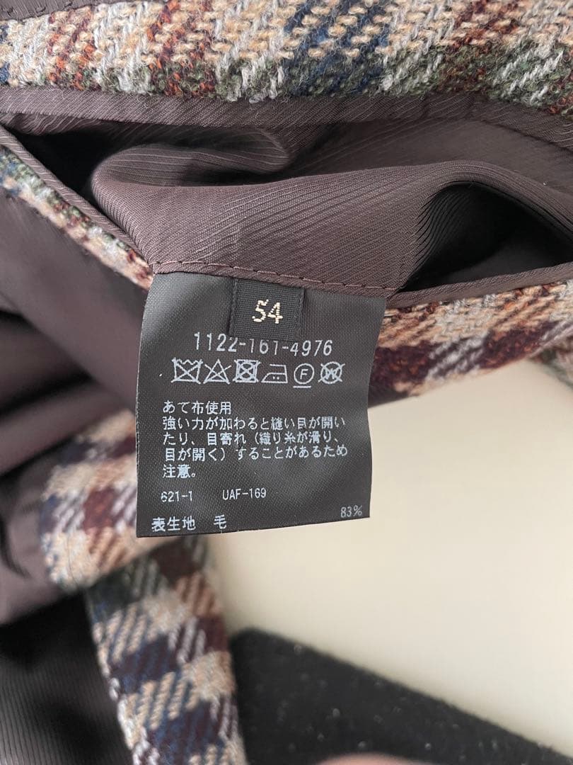 SOVEREIGN UNITED ARROWS ツイード　ジャケット 54日本製