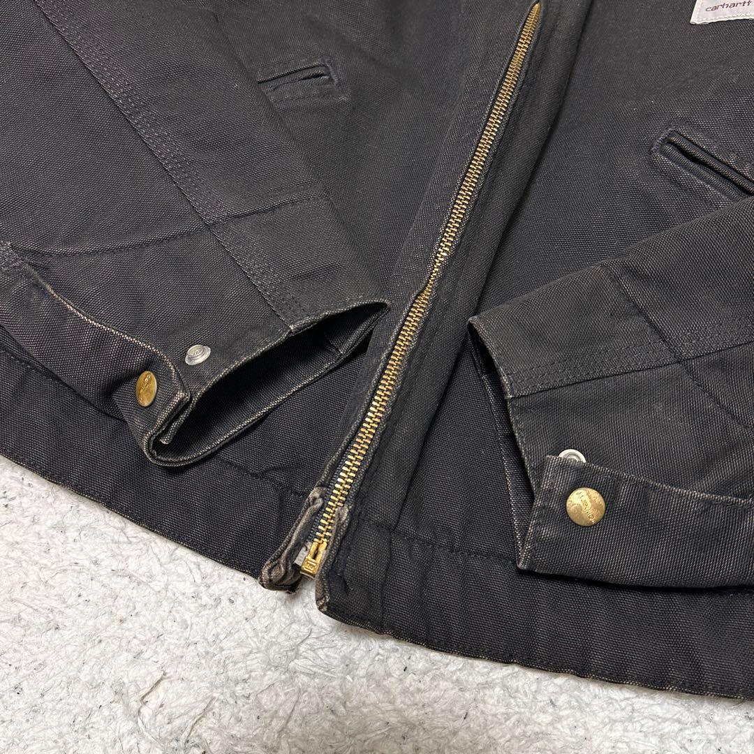 希少カーハート Carhartt デトロイトジャケット JB105-BLK 40