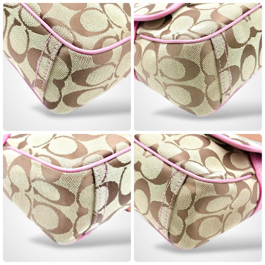 美品✨Vintage Coach Shoulder Bag Pink Y2K