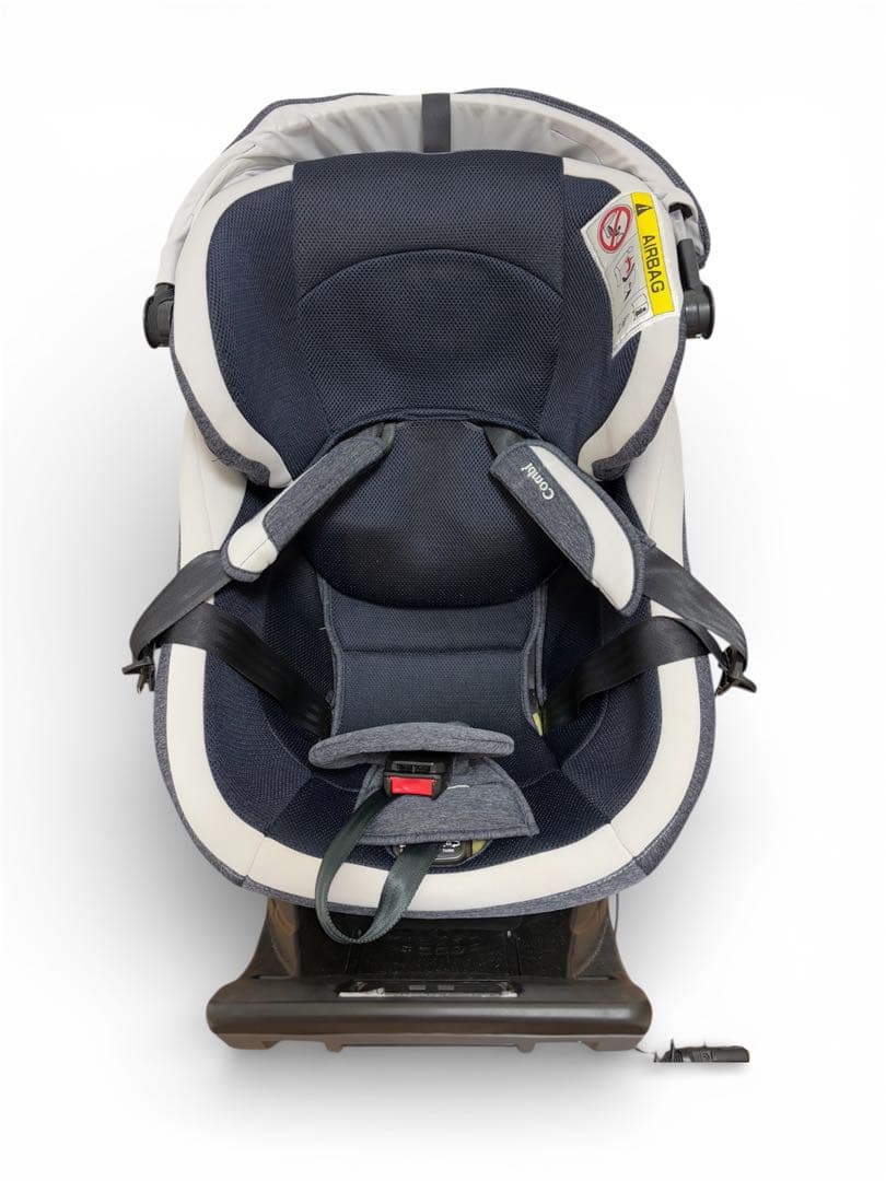 【美品】Combi クルムーブ エッグクッションISOFIX 回転式