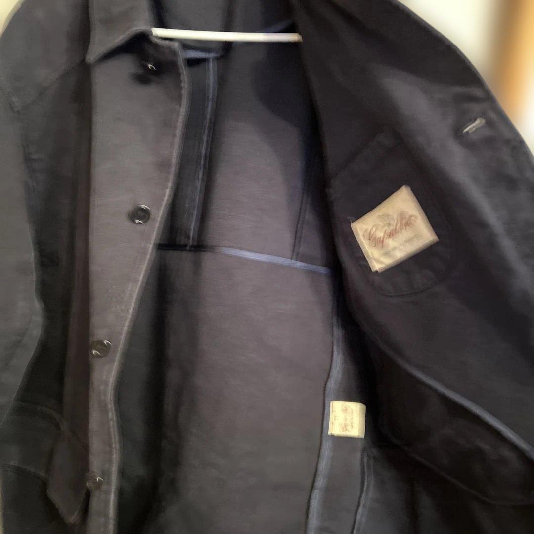 カパルビオ　テーラードジャケット ダークネイビー　ヴィンテージ