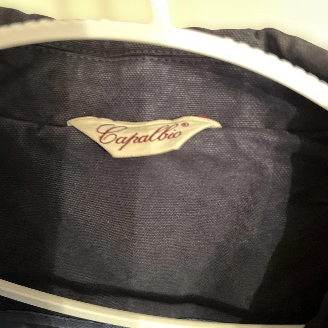 カパルビオ　テーラードジャケット ダークネイビー　ヴィンテージ