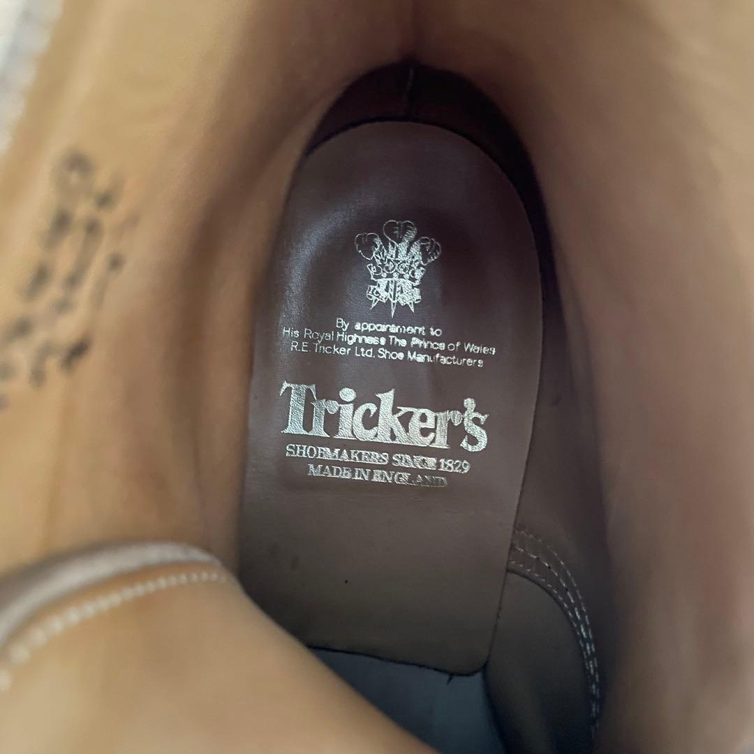 Tricker’s Gold Handsewn US8 fitting5