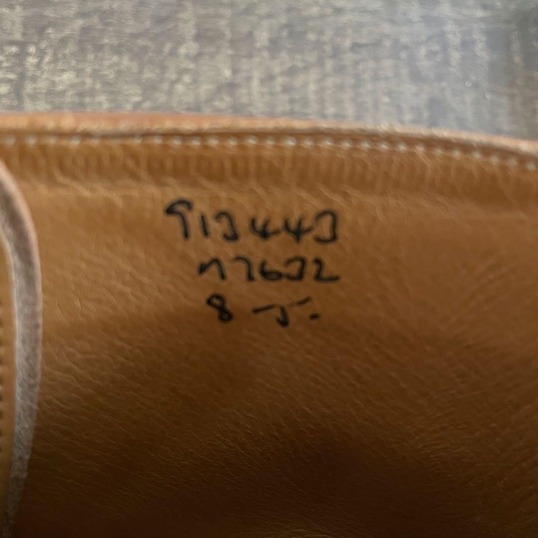 Tricker’s Gold Handsewn US8 fitting5