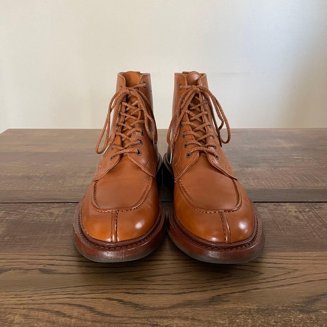 Tricker’s Gold Handsewn US8 fitting5