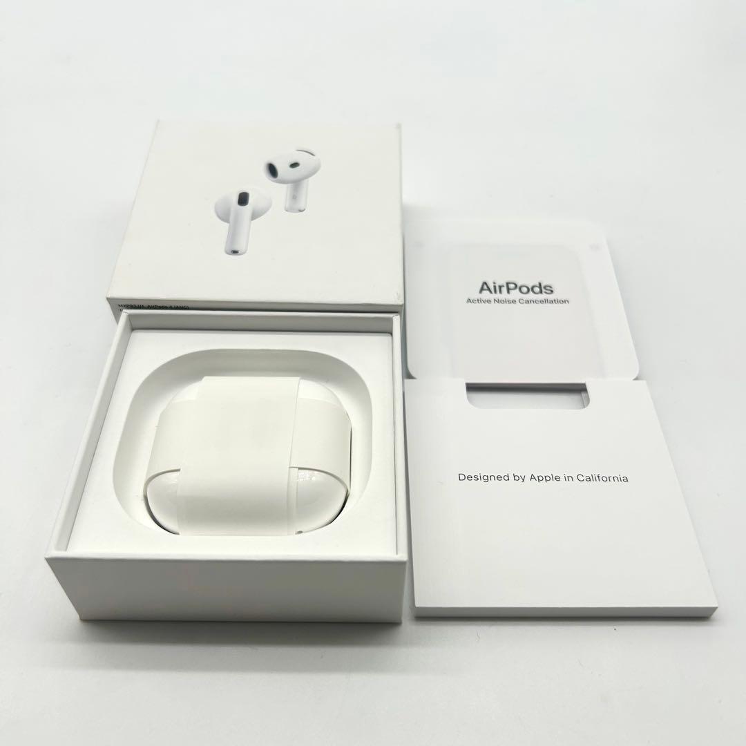 Apple AirPods 4（アクティブノイズキャンセリング搭載モデル）