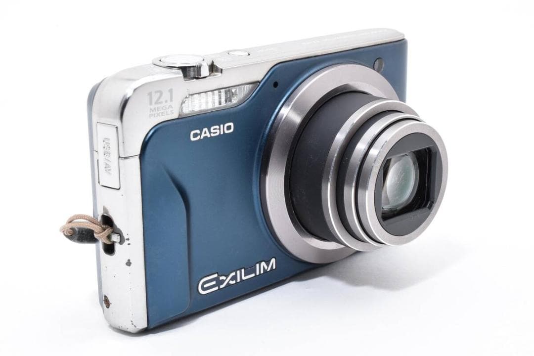 美品 カシオ　CASIO EXILIM EX-H10 ブルー ＃A355