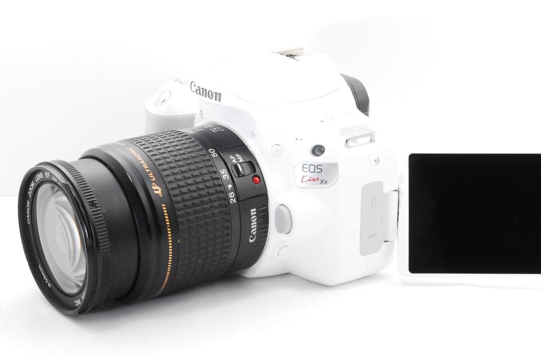 美品 Canon EOS kiss x9 大人気ホワイトカラー！スマホ転送可能♪