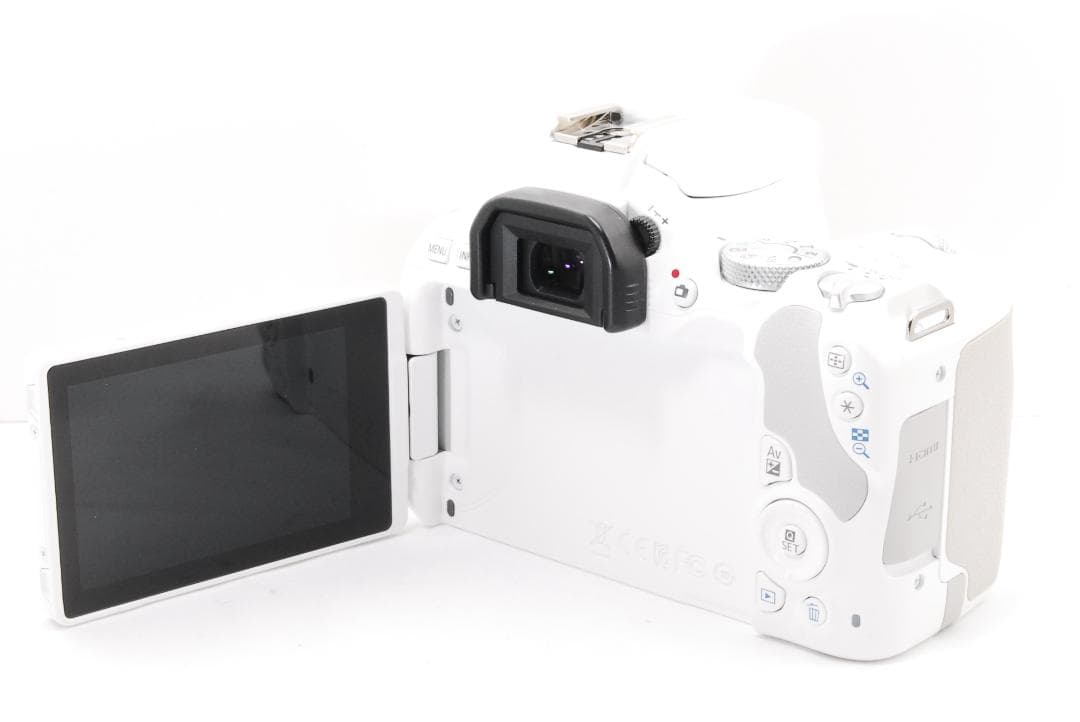 美品 Canon EOS kiss x9 大人気ホワイトカラー！スマホ転送可能♪