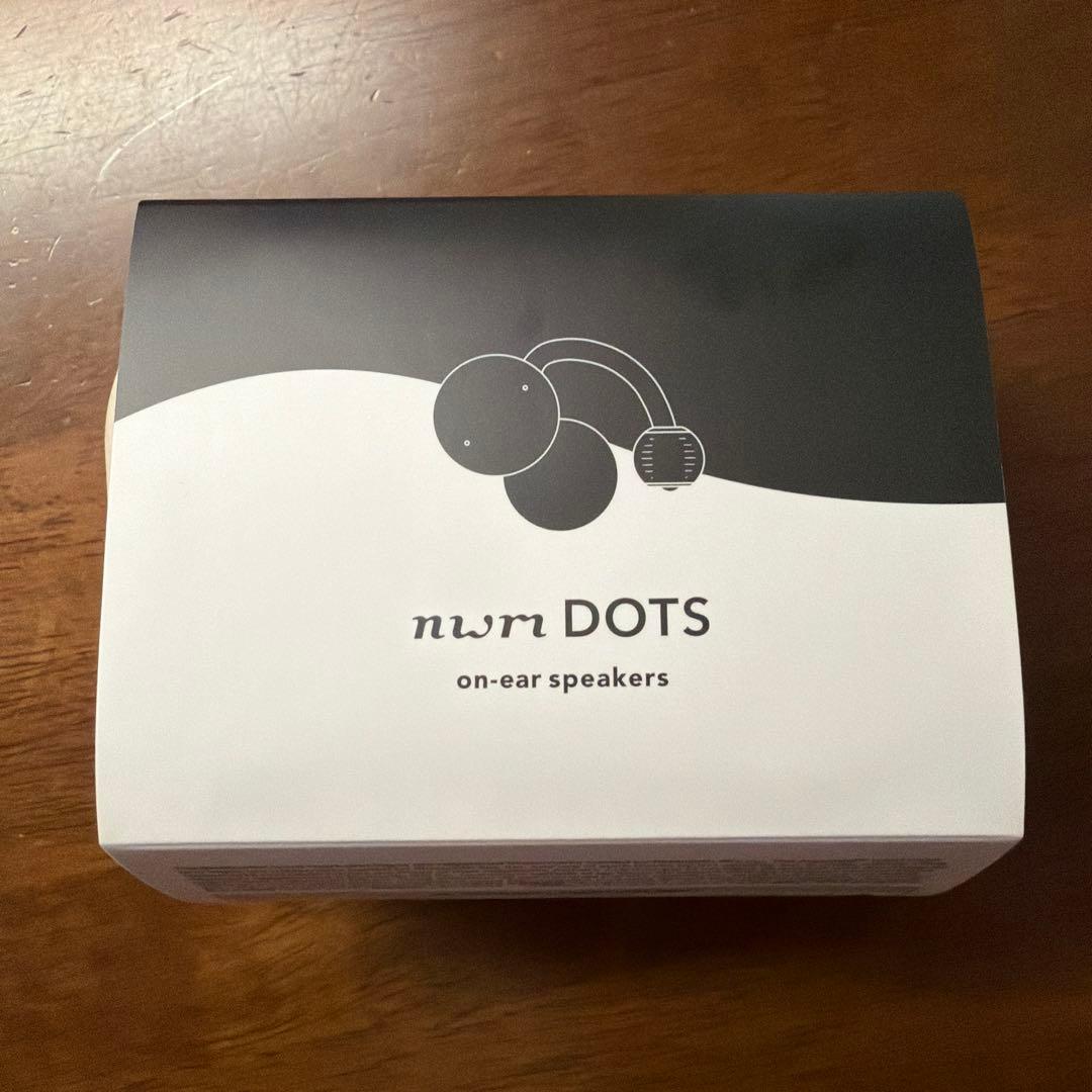 nwm DOTS モスグリーン オープンイヤー型 ワイヤレスイヤホン