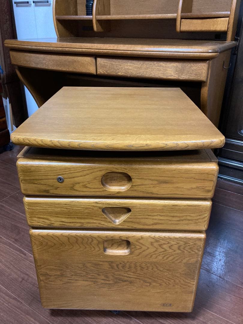 学習机　浜本工芸① 机本体