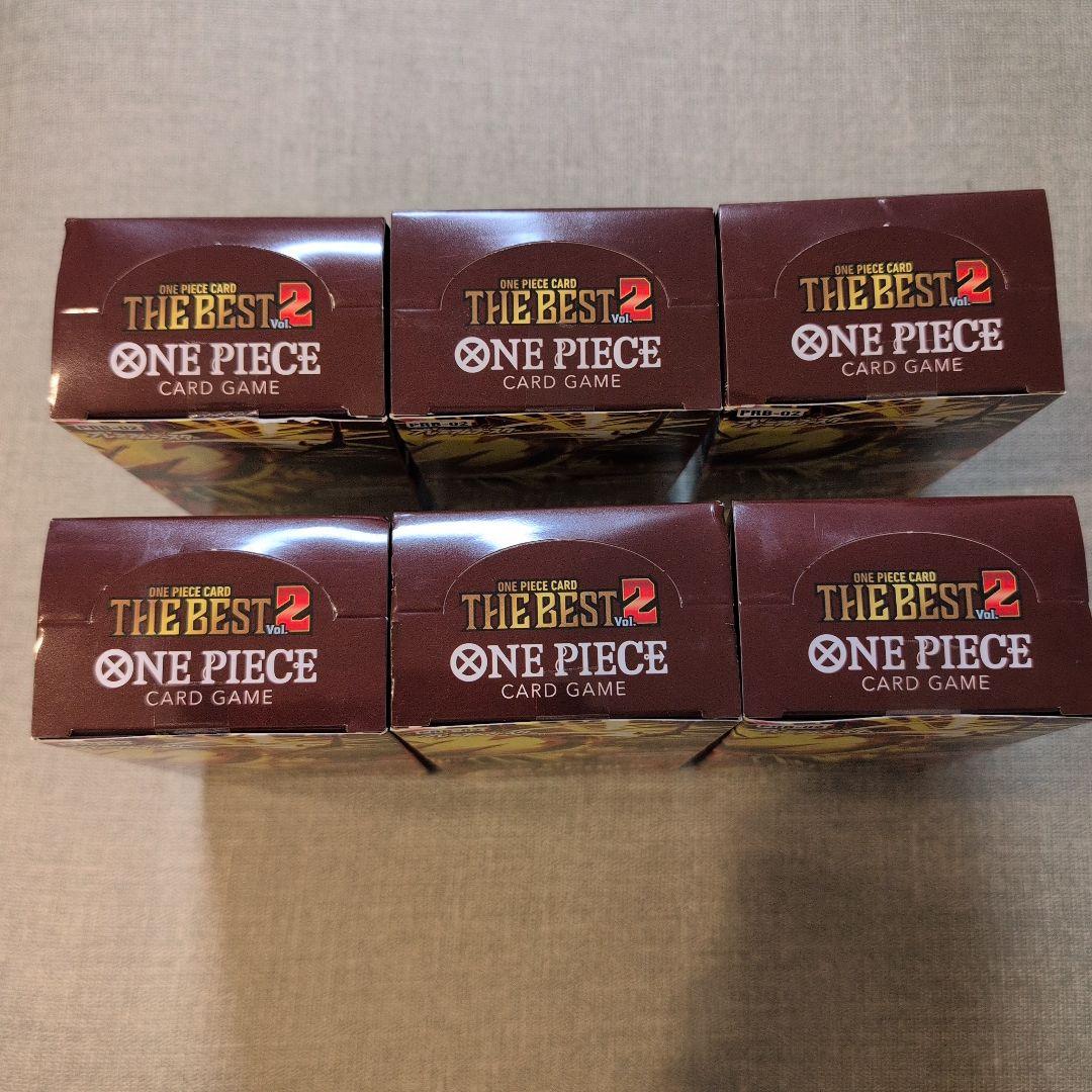 ワンピースカードゲーム THE BEST2 6Boxセット