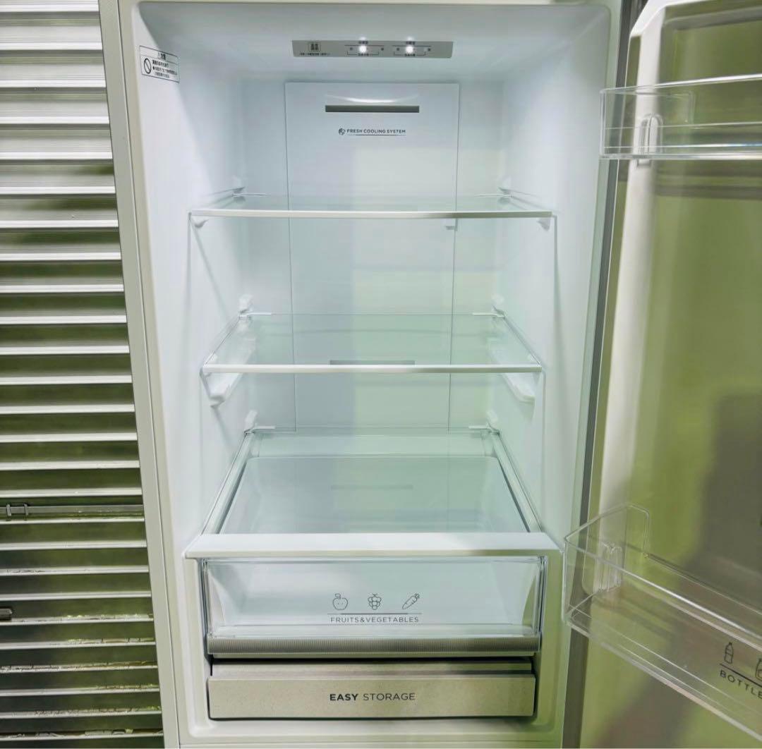 ホワイト冷蔵庫・冷凍庫2022年製 274L 冷蔵庫 大きめ 自炊派向け ニトリ