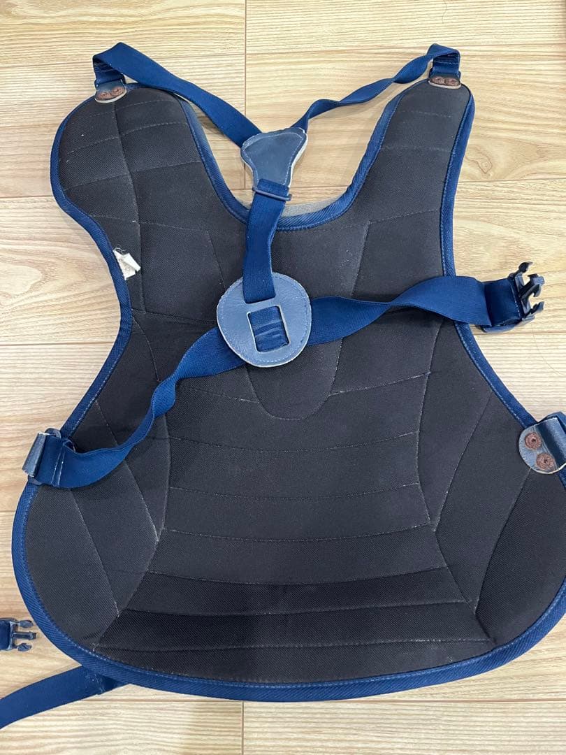 一般軟式野球　JSBB キャッチャー用防具セット ネイビー