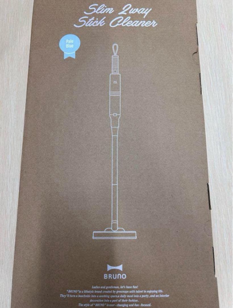【新品】BRUNO スリム2WAYスティッククリーナー ペールブルー