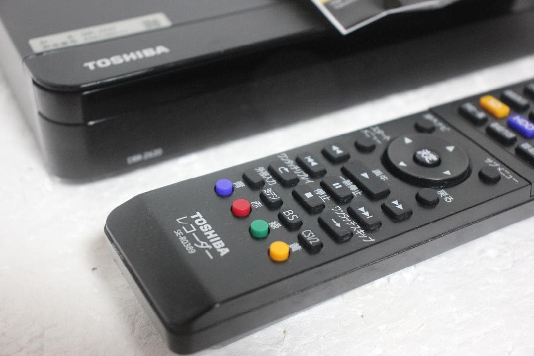 『内部清掃』 東芝 ブルーレイ　DBR-Z620 1TB リモコン　HDMI