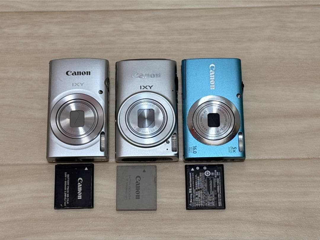 CANON IXY PC2333、 PC1731、PC2013 デジタルカメラ