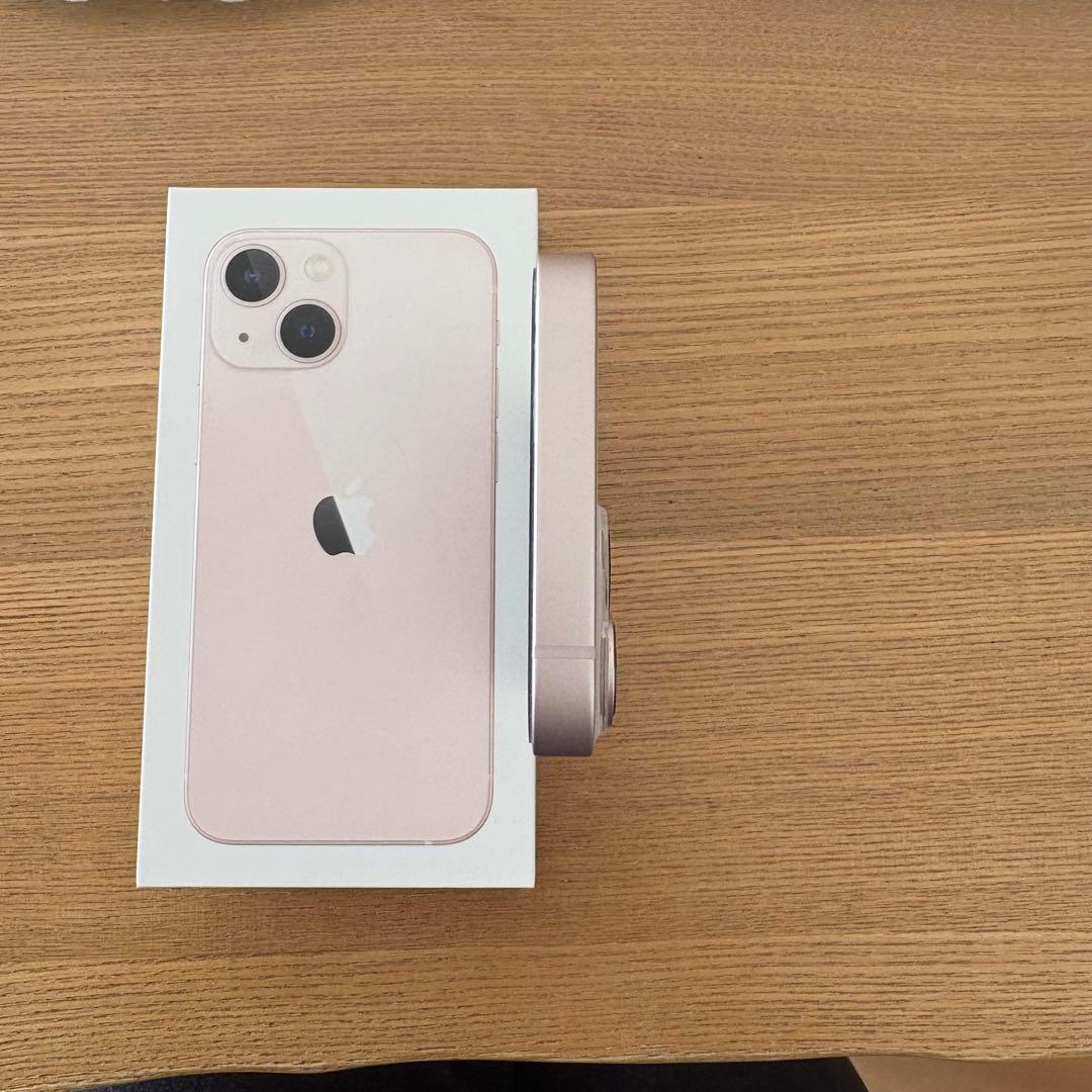 Apple iPhone 13 mini ピンク 本体 箱 ケーブル付き