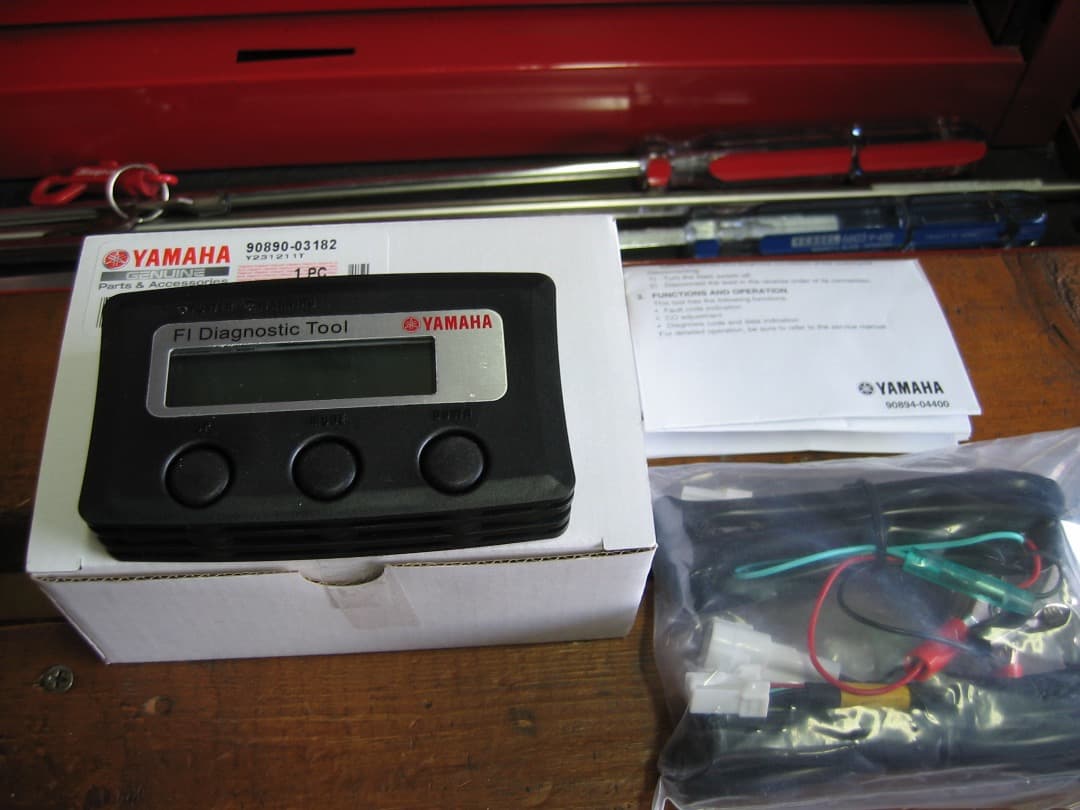 新品同様　ヤマハFIダイアグツール　90890-03182