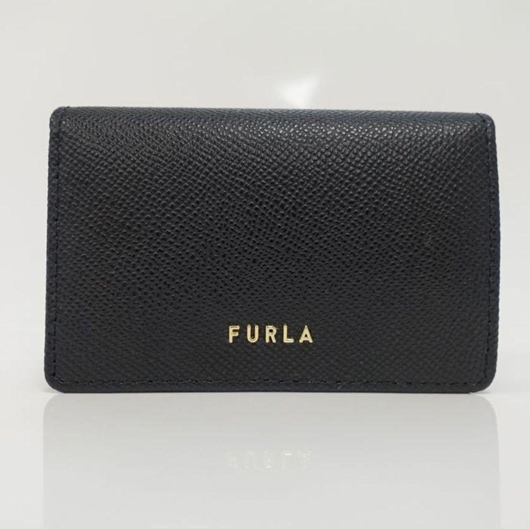 FURLA 名刺入れ　黒