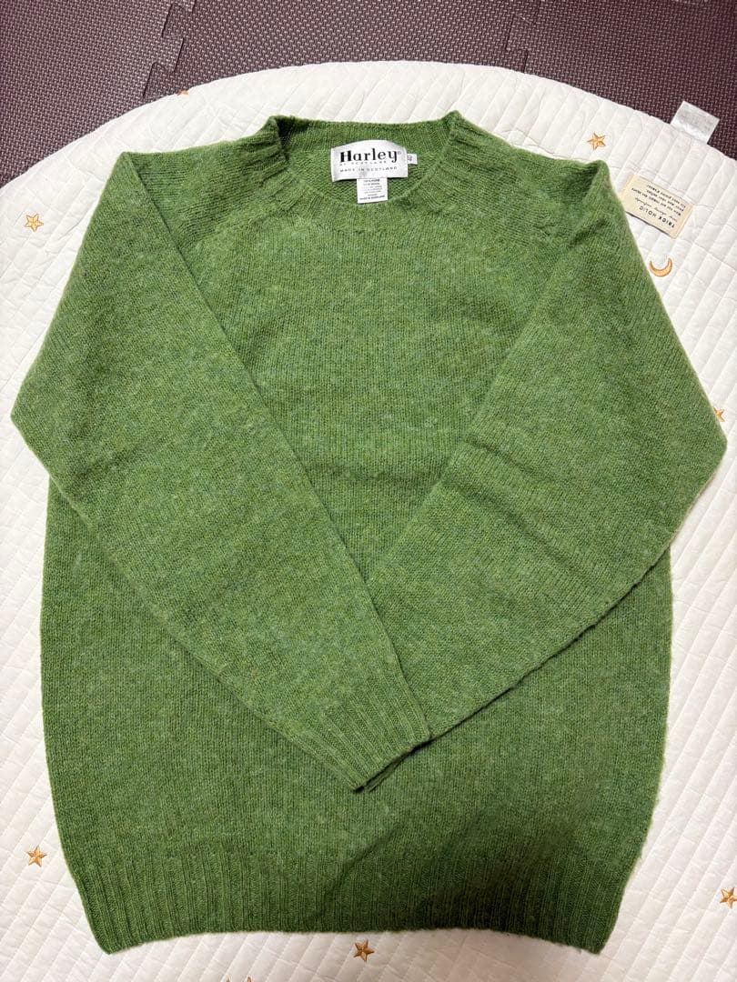 ハーレーオブスコットランド　シャギーニット