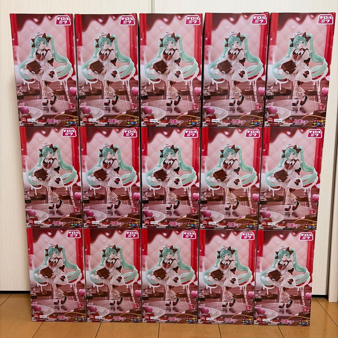 初音ミク×チロルチョコ ミルクver. フィギュア　15体セット