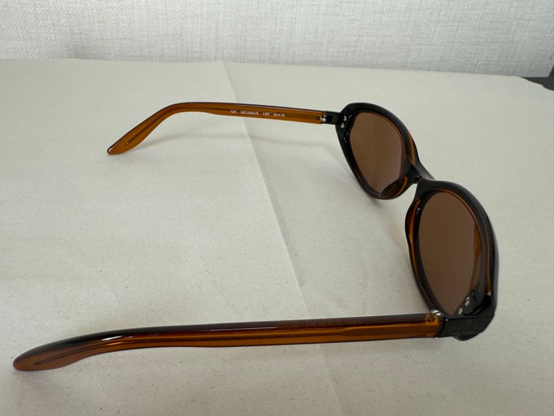 GUCCI サングラス GG2464/S レディース 茶ブラウン 美品 イタリア