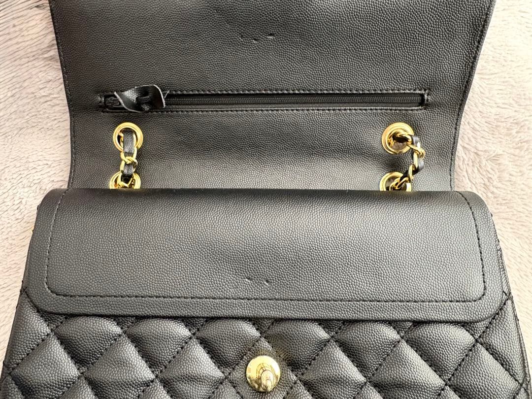 【きりんちゃん】 CHANEL ノベルティ マトラッセ キャビアスキン