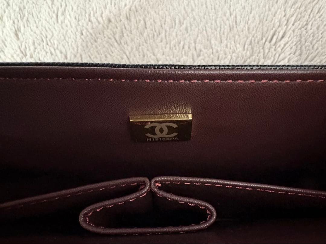 【きりんちゃん】 CHANEL ノベルティ マトラッセ キャビアスキン