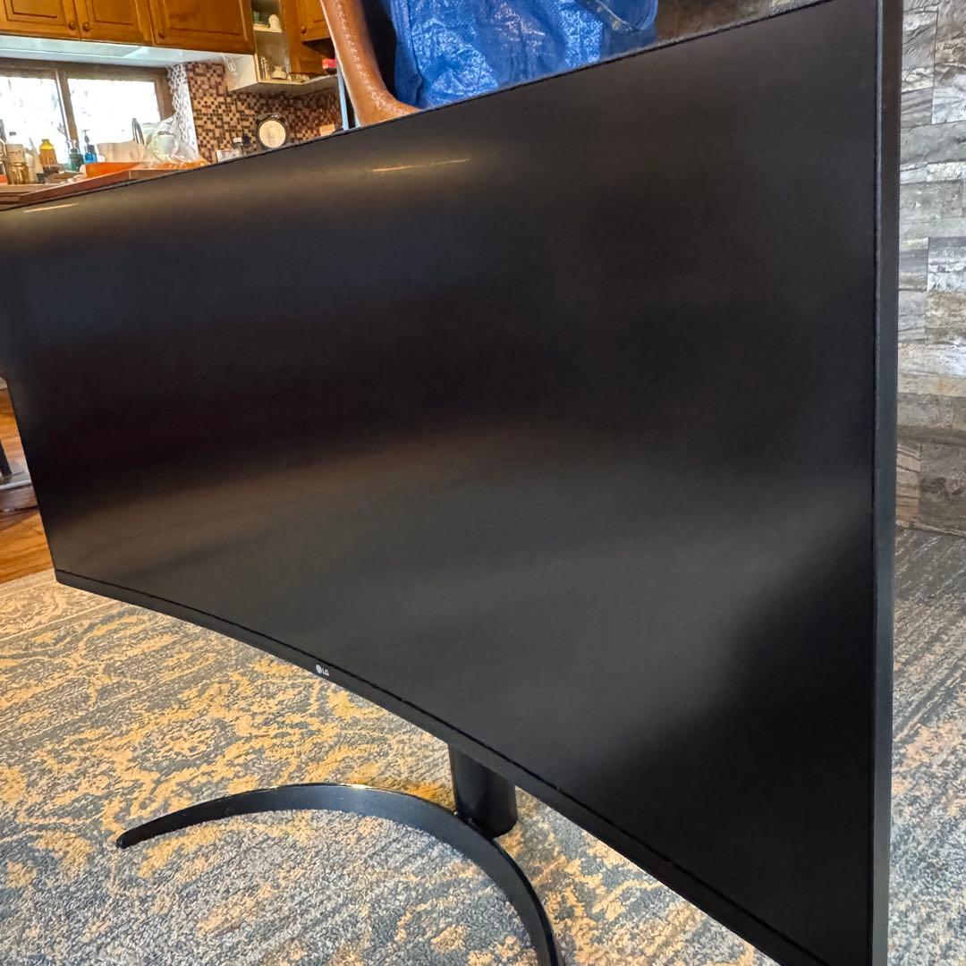 【美品】LG 34インチウルトラワイド湾曲モニタ1ms 160Hz HDR