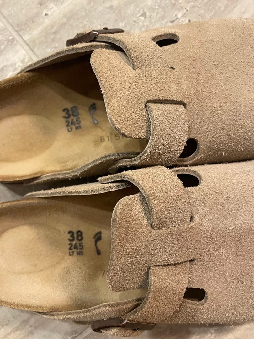 BIRKENSTOCK スエード ボストン 38