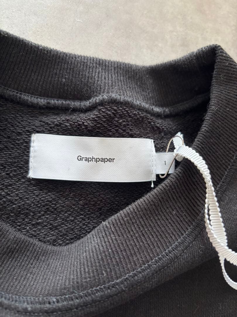 トップス graphpaper AZUMA Terry crew neck sweat