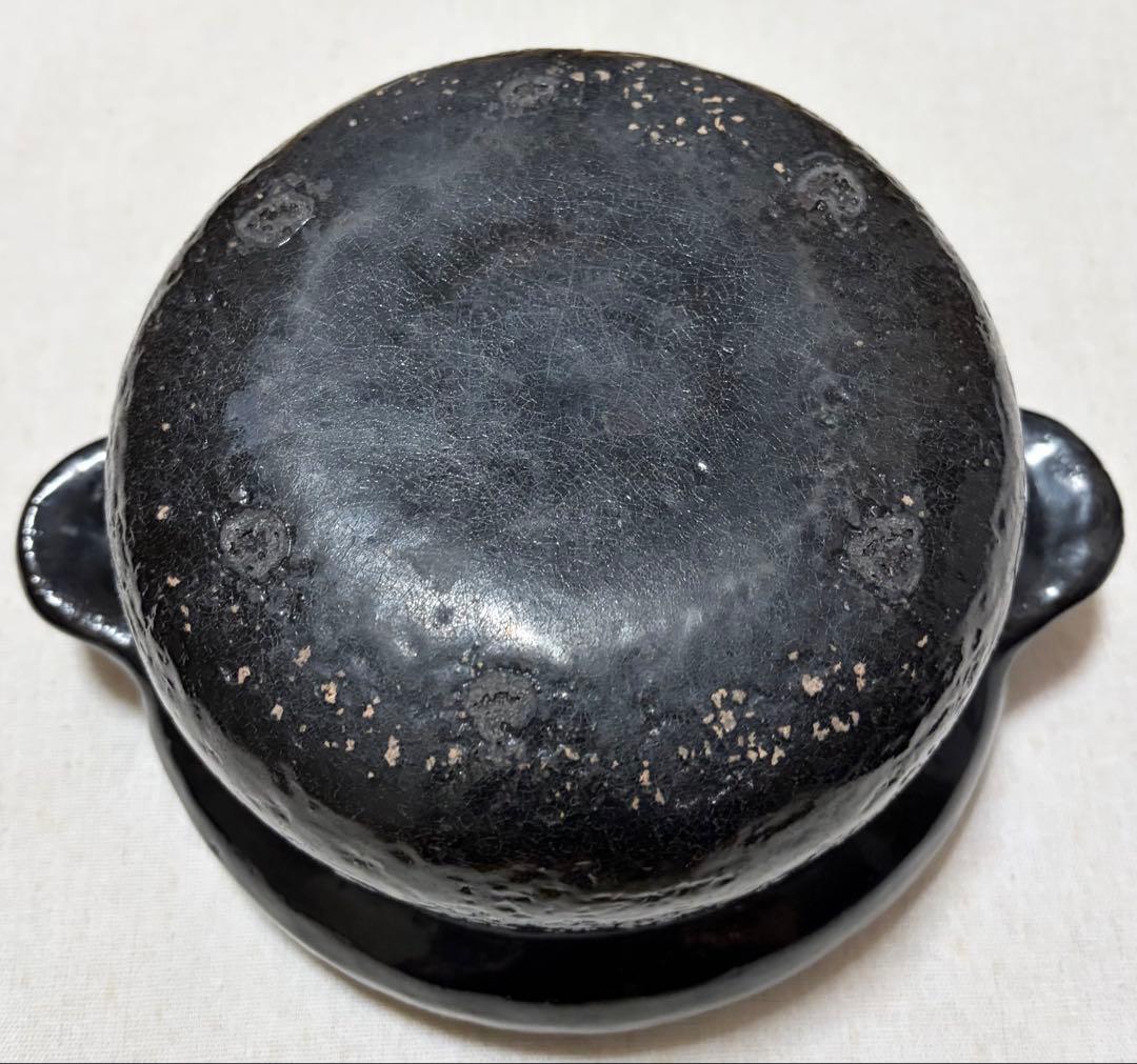 値下げです！　雲井窯　炊飯　土鍋　黒