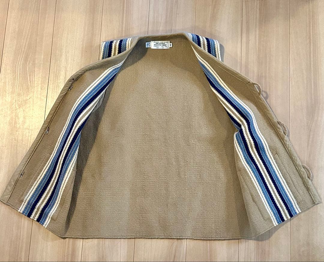 TRUJILLO'S トルフィリオス チマヨ ベスト VEST ストライプ